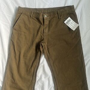 Super cute low rise brandy flare jeans